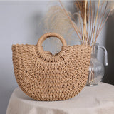 Women Summer Straw Bag