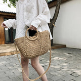 Women Summer Straw Bag