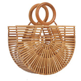 Bamboo style hollow bag