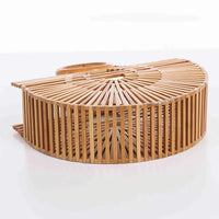Bamboo style hollow bag
