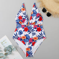 Tameika Ruffle Printed Summer Bathing Suit
