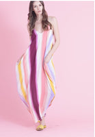 Rainbow Color Maxi Dress