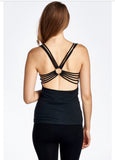 Women Fitted Active top with back detail